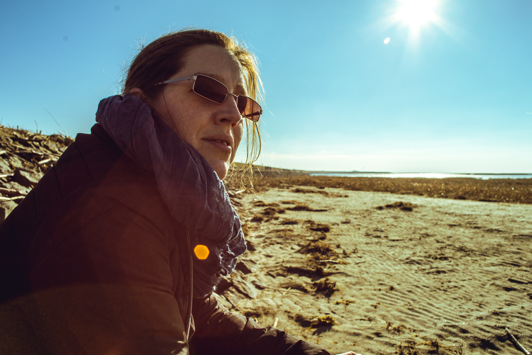 Sony a7 II + Minolta AF 24mm F2.8 sample photo. At the beach #1 photography