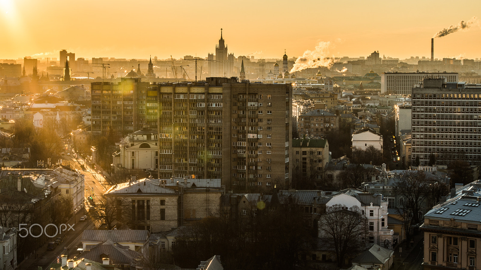 smc PENTAX-DA L 55-300mm F4-5.8 ED sample photo. A sunday morning in moscow photography