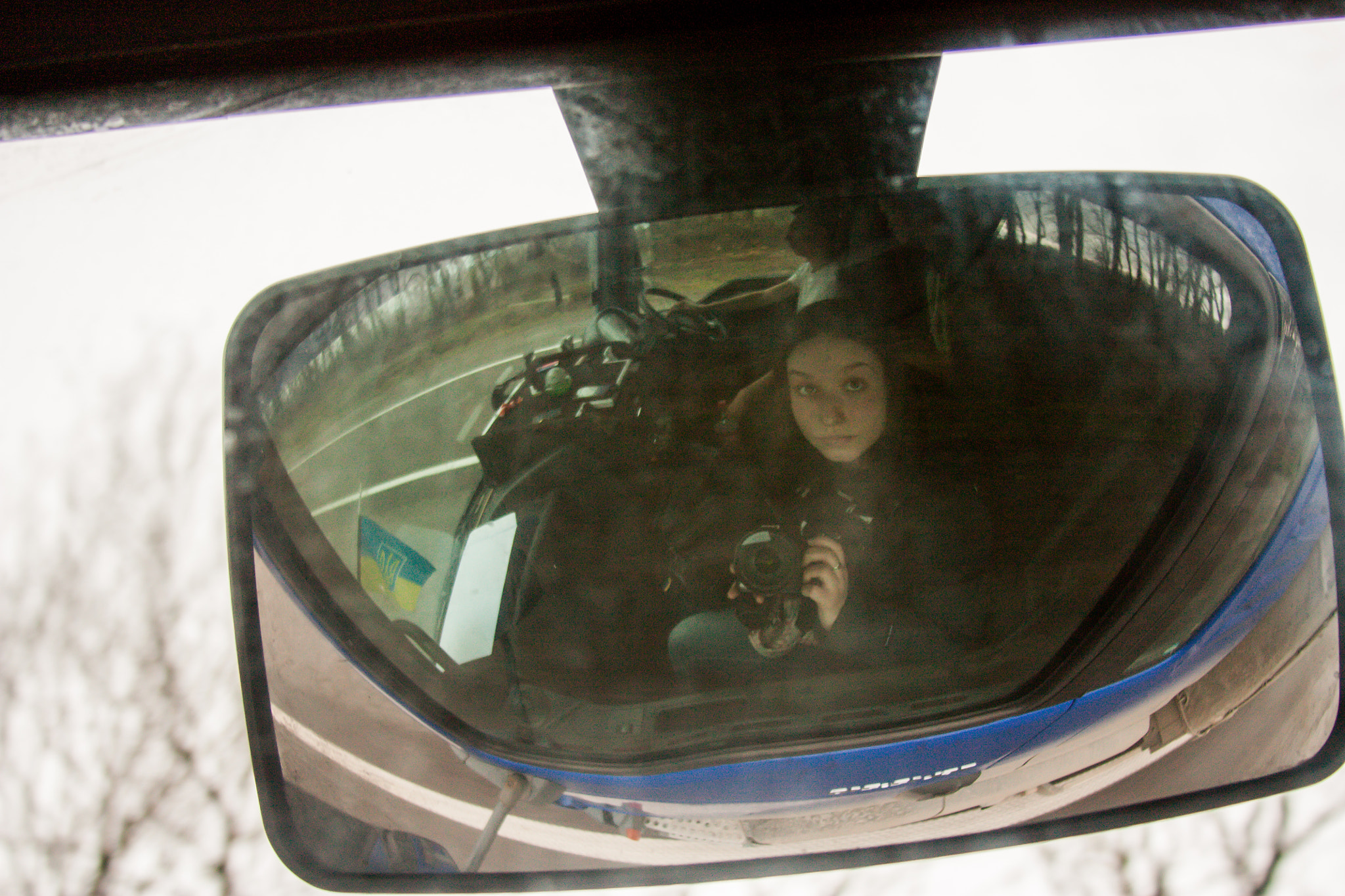 Canon EF 28-135mm F3.5-5.6 IS USM sample photo. In the cab of the truck. love it so much. photography