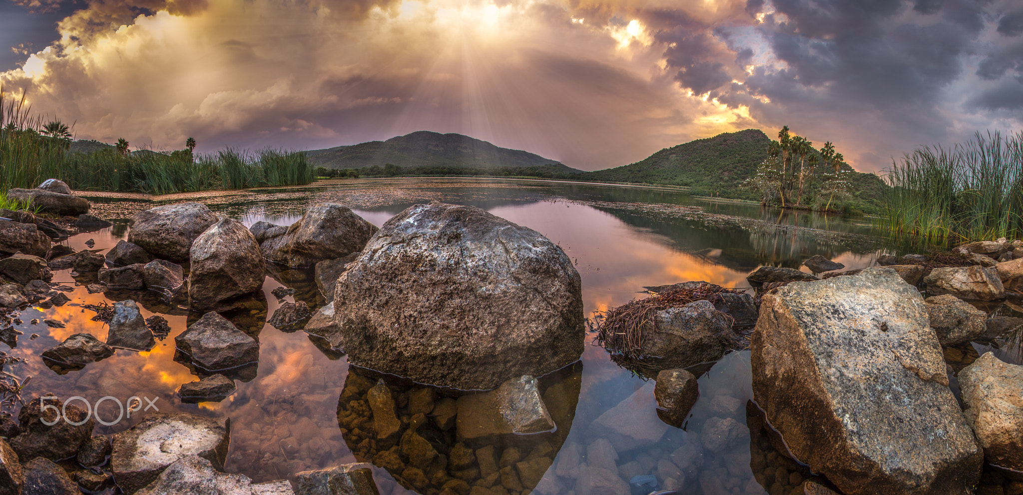 Cabanas lake