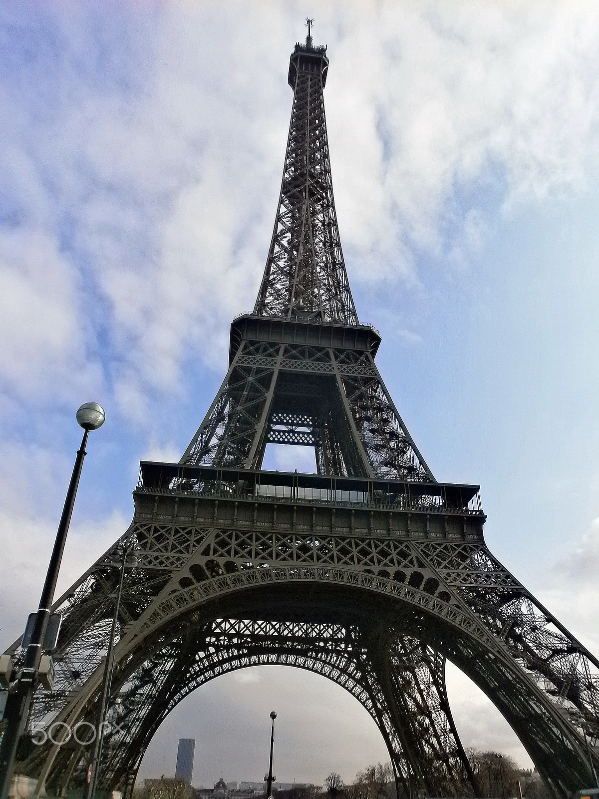 Olympus VG110,D700 sample photo. Eiffel tower in paris photography