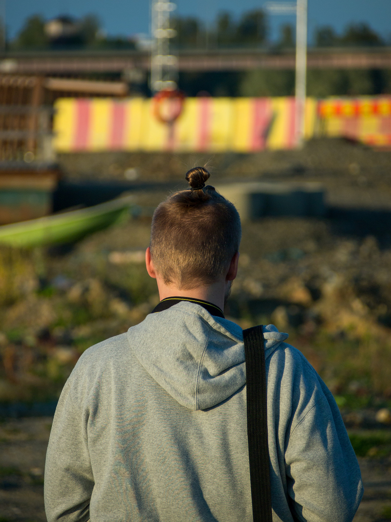 Olympus PEN E-PL3 sample photo. Man bun photography