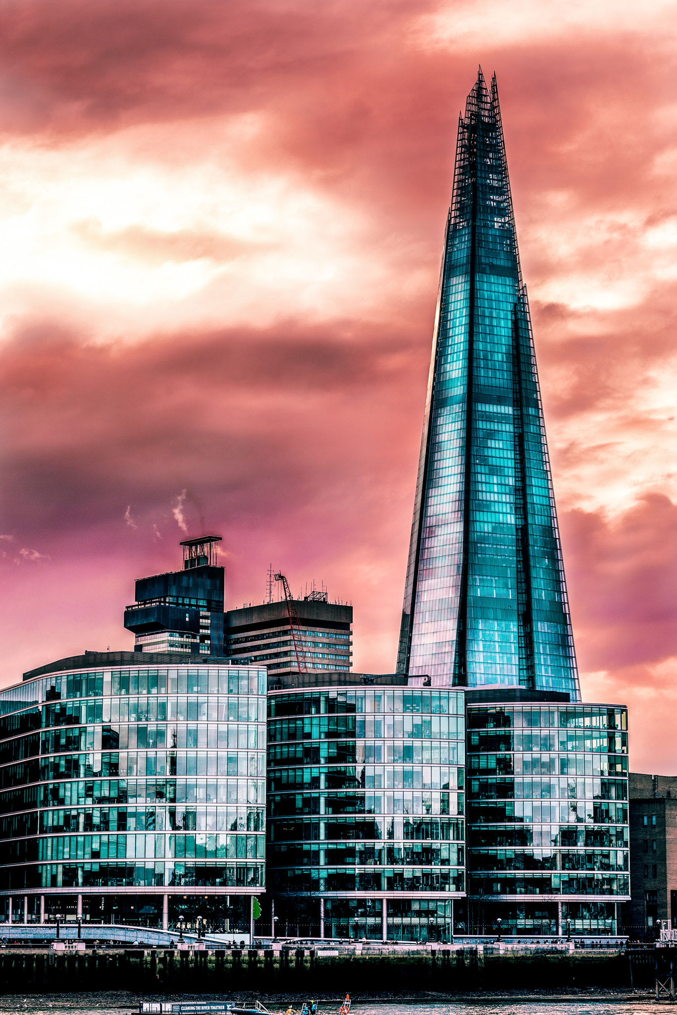Sony Planar T* 85mm F1.4 ZA sample photo. The shard - london photography