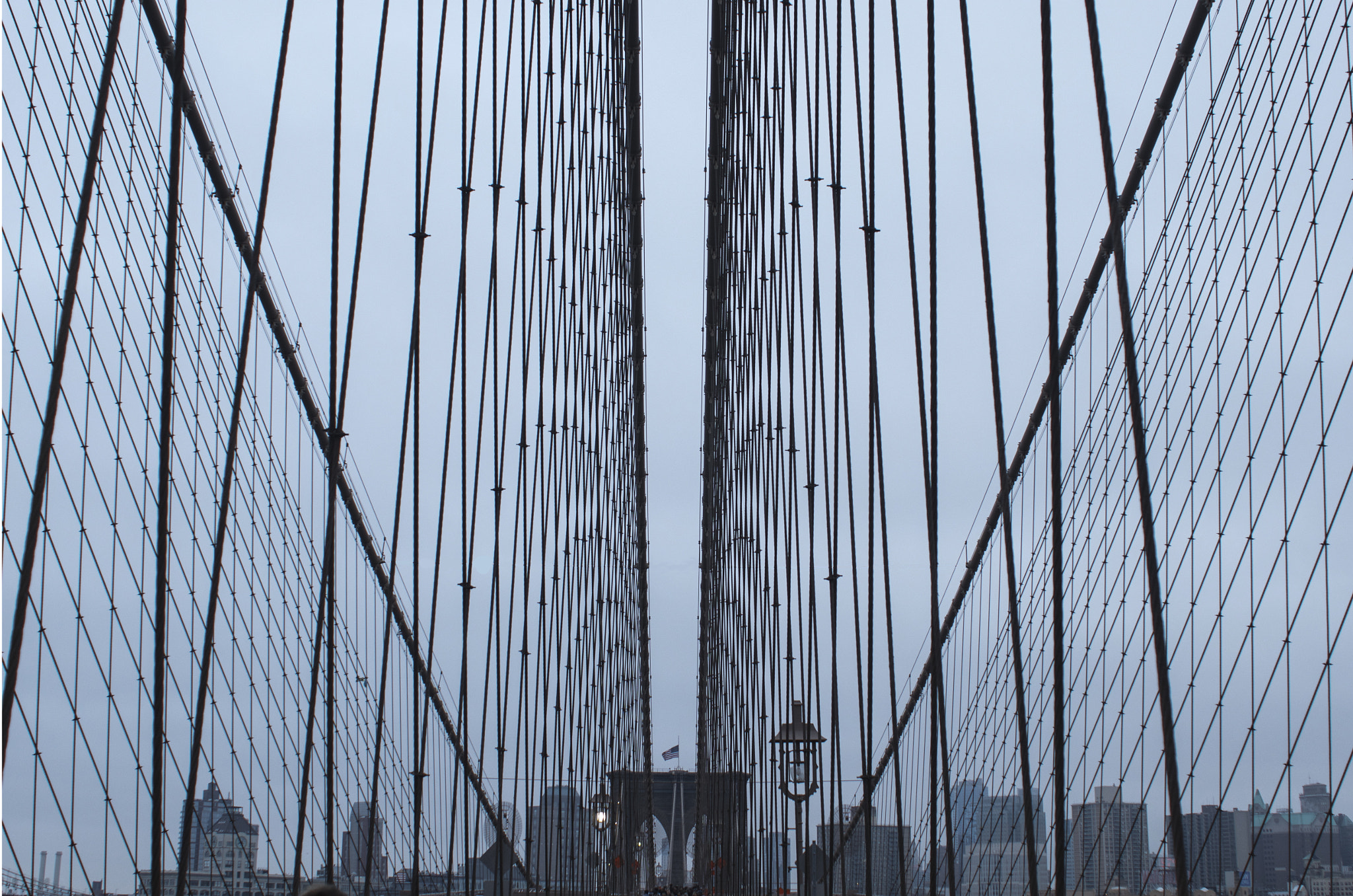AF Zoom-Nikkor 28-85mm f/3.5-4.5 sample photo. Brooklyn bridge photography
