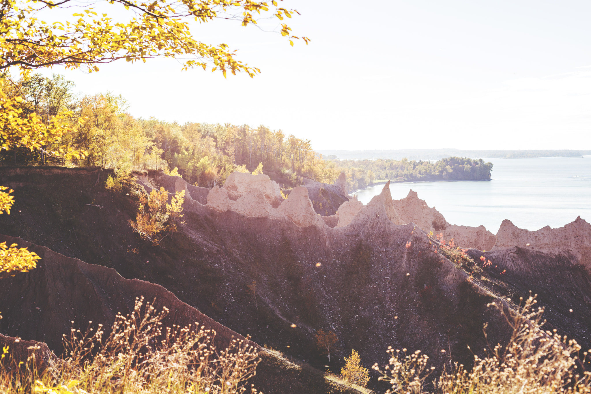 Canon EOS 5DS + Canon EF 50mm F1.4 USM sample photo. Chimney bluffs photography