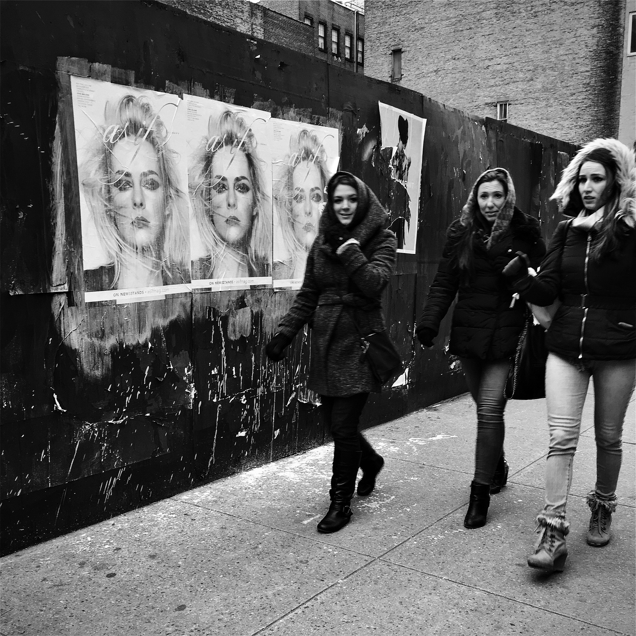 Hipstamatic 311 sample photo. Soho, wooster st photography