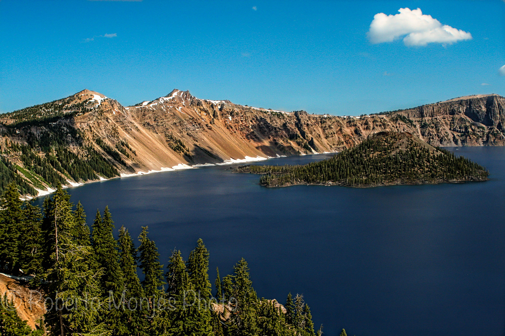 Canon EOS 400D (EOS Digital Rebel XTi / EOS Kiss Digital X) sample photo. Crater lake, oregon photography