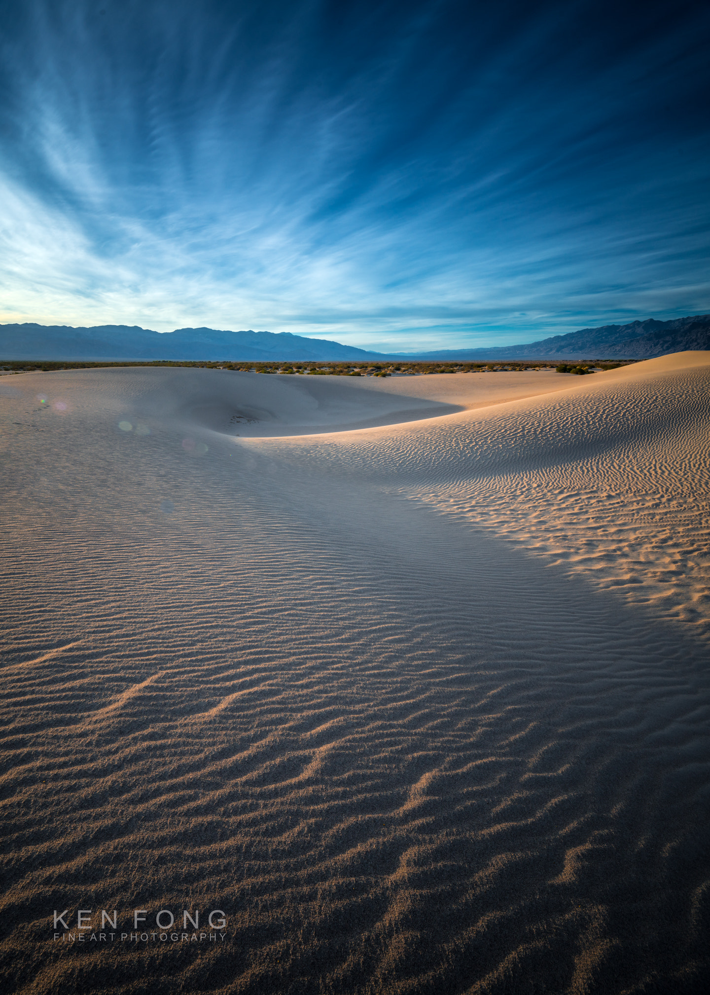 Sony a7R + Canon TS-E 17mm F4L Tilt-Shift sample photo. Death valley mesquite dunes 2 photography