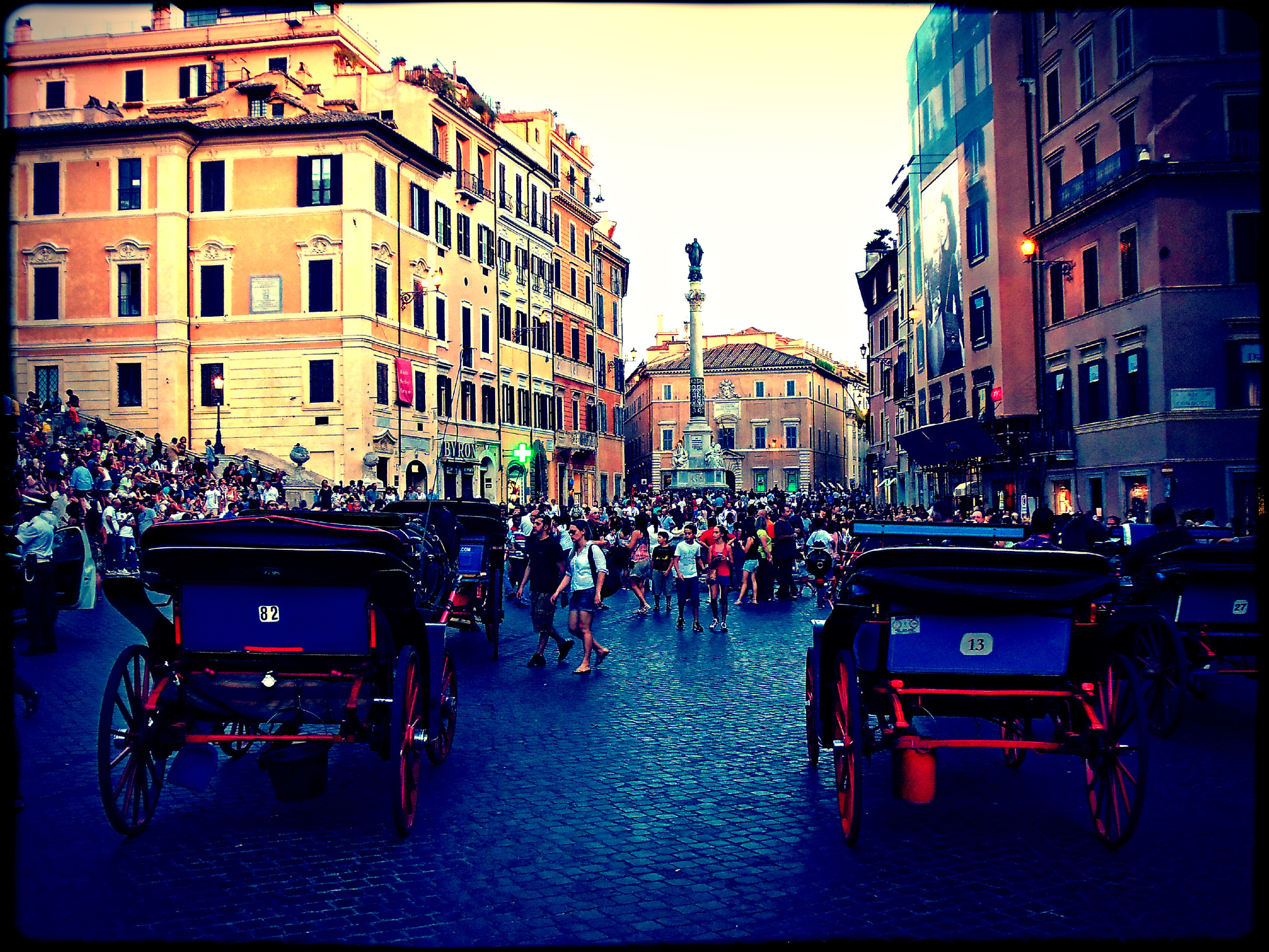 Kodak EASYSHARE CAMERA, M583 sample photo. Piazza di spagna photography