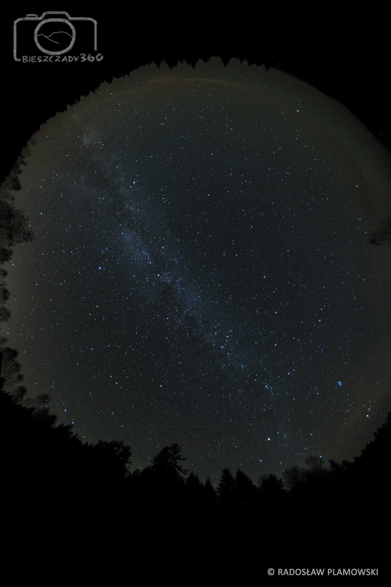 Nikon D800 + Samyang 8mm F3.5 Aspherical IF MC Fisheye sample photo. Milky way/droga mleczna photography