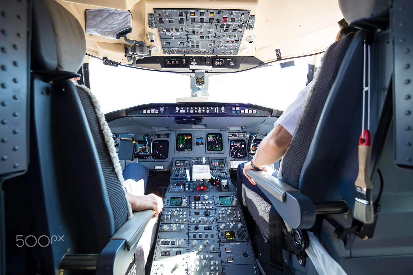 Sigma 15-30mm f/3.5-4.5 EX DG Aspherical sample photo. Interior of airplane cockpit. photography