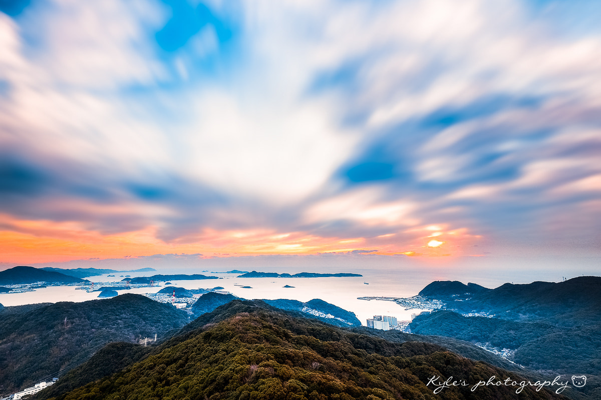 Olympus Zuiko Digital ED 9-18mm F4.0-5.6 sample photo. 稻佐山流雲 photography