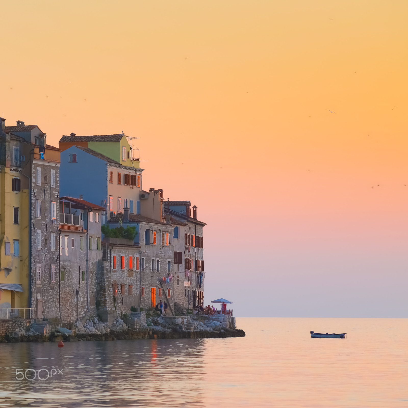 Canon EF 100-300mm F4.5-5.6 USM sample photo. Coastal town of rovinj, istria, croatia. photography