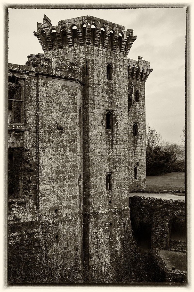 Canon EF 35mm F1.4L II USM sample photo. Raglan castle photography