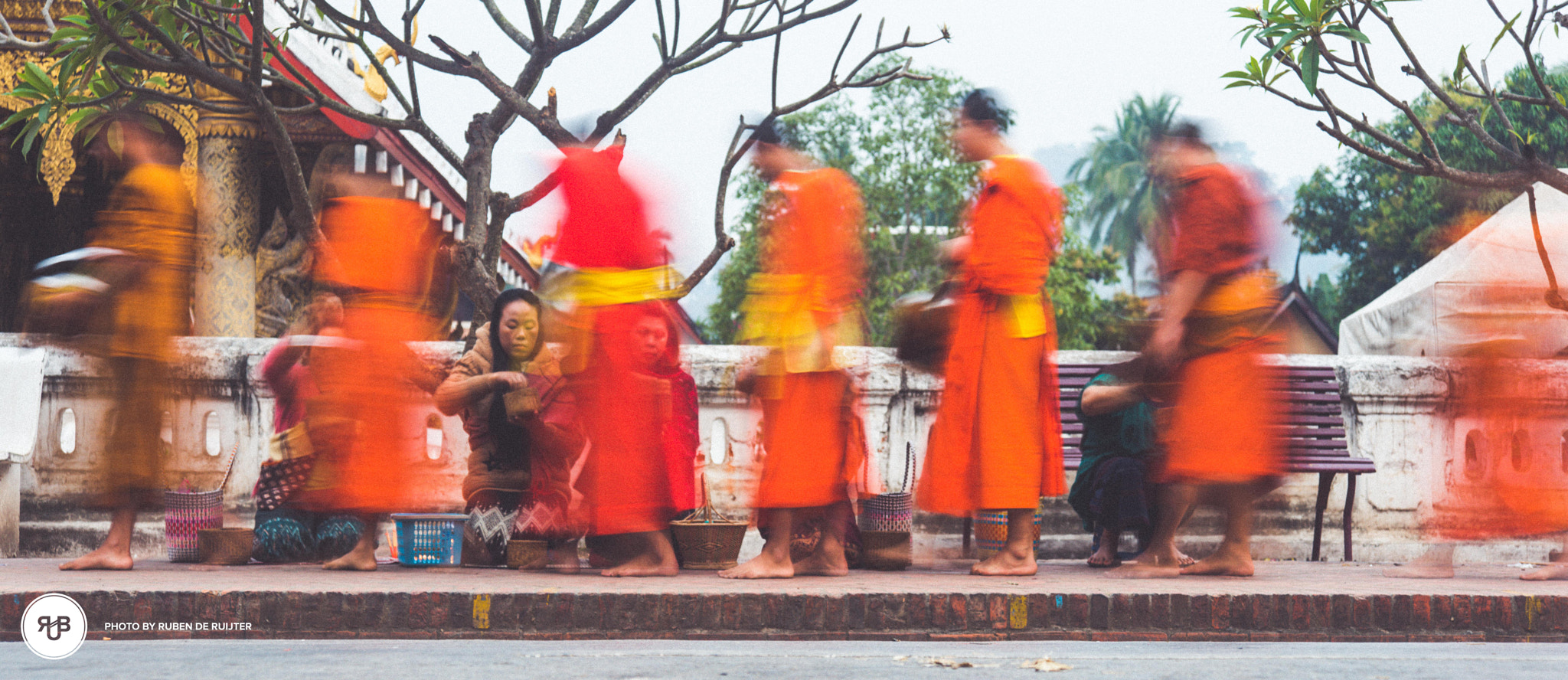 Nikon AF Nikkor 24-85mm F2.8-4D IF sample photo. Monks ritual photography