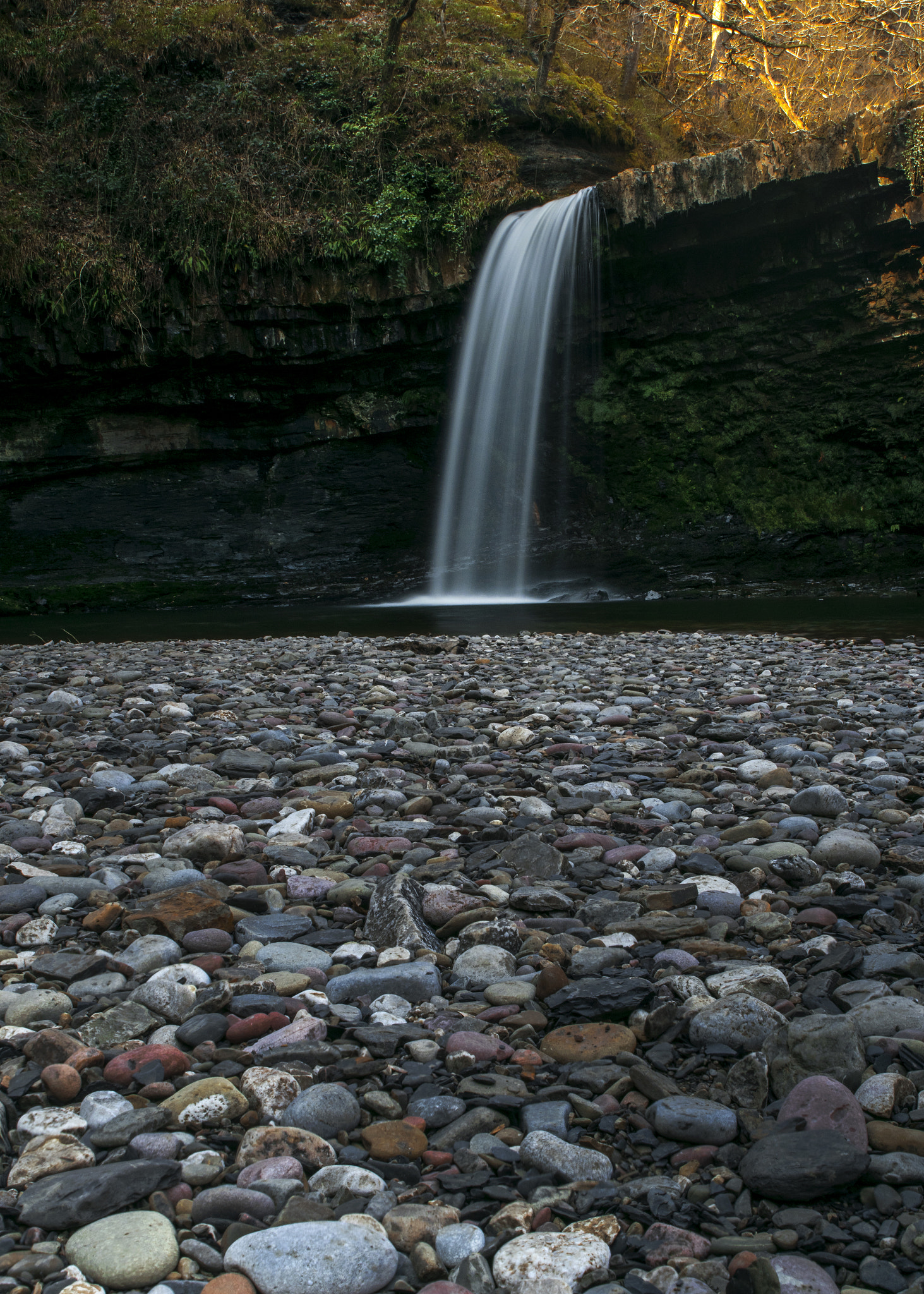 Tamron SP 24-70mm F2.8 Di VC USD sample photo. Sgwd gwladus falls photography