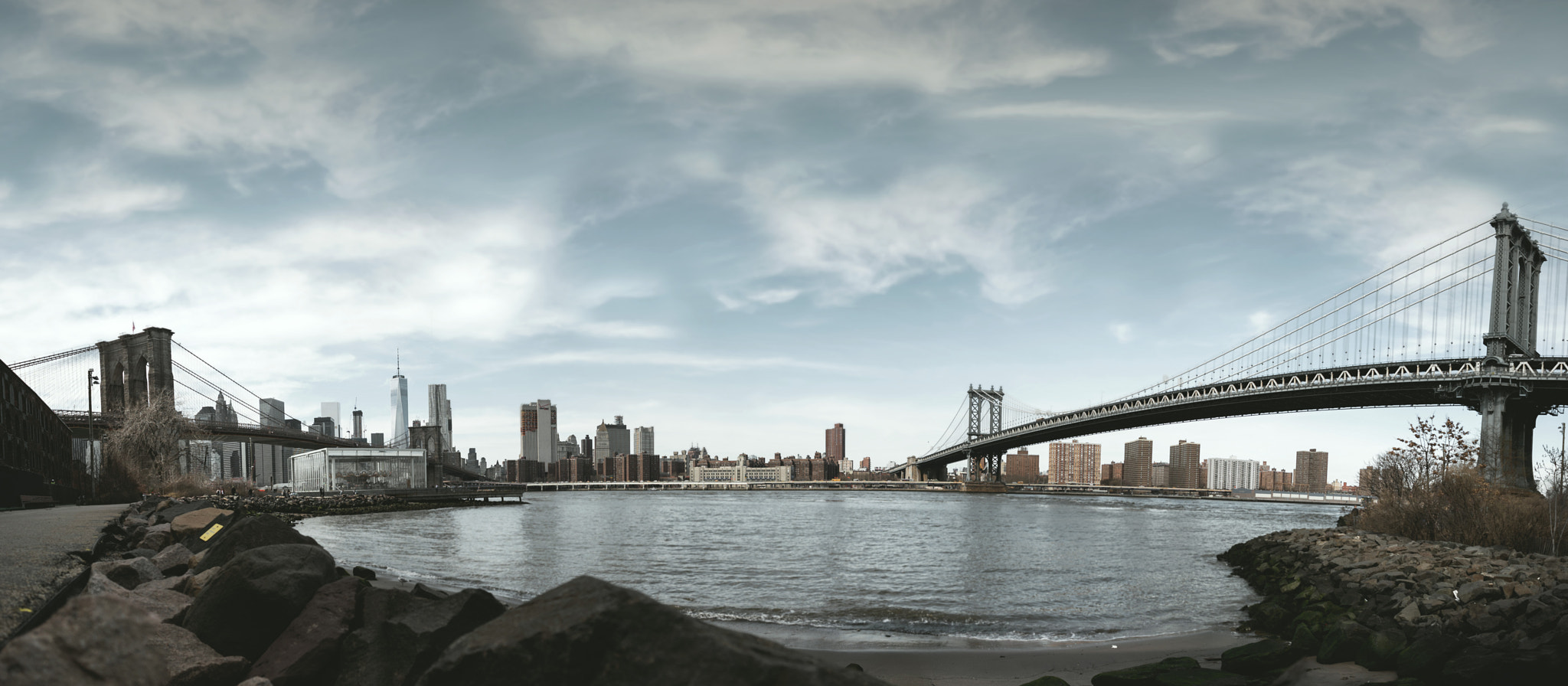 E 21mm F2.8 sample photo. Pano brooklyn photography