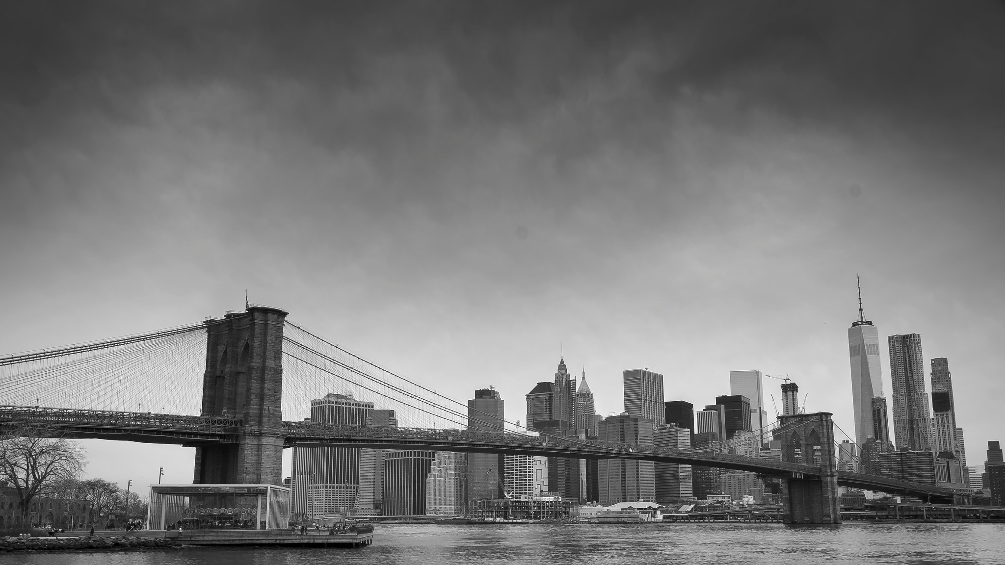 Canon EOS 500D (EOS Rebel T1i / EOS Kiss X3) sample photo. Brooklyn bridge photography