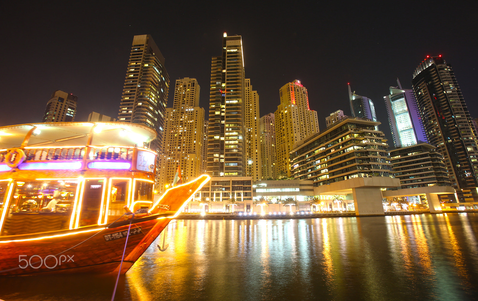 Canon EOS-1D X + Canon EF 16-35mm F2.8L USM sample photo. Marina night photography