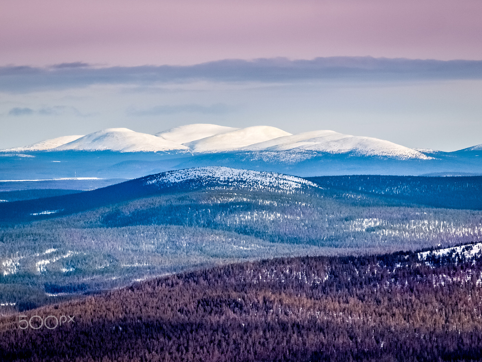Olympus Zuiko Digital ED 40-150mm F4.0-5.6 sample photo. Pallastunturi fells photography