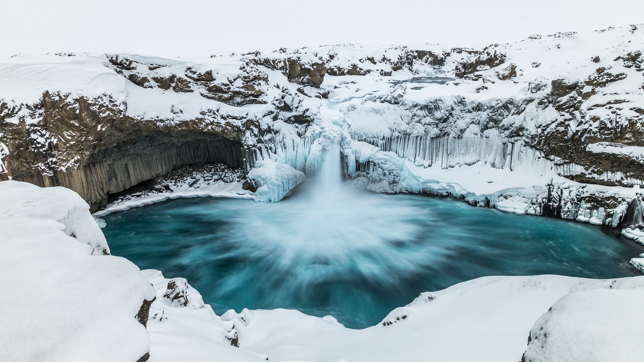 Sony SLT-A57 + Sigma 10-20mm F3.5 EX DC HSM sample photo. Aldeyjarfoss ii photography