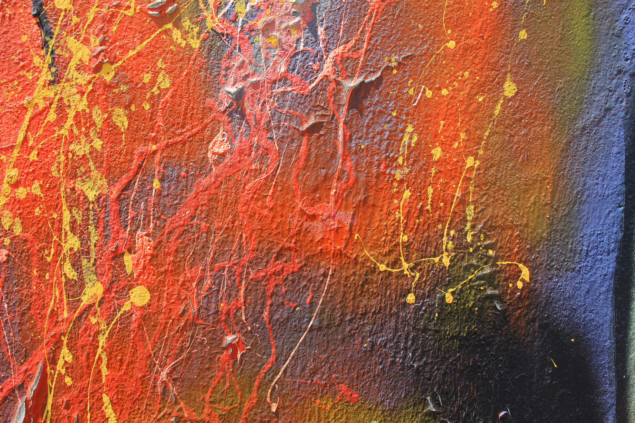 Canon EF-S 18-55mm F3.5-5.6 sample photo. Paint splatters photography
