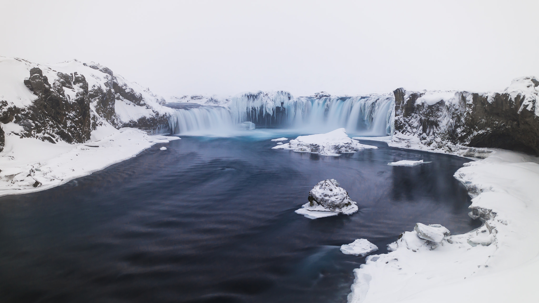 Sony SLT-A57 + 10-20mm F3.5 sample photo. Goðafoss, the waterfall of the gods i photography