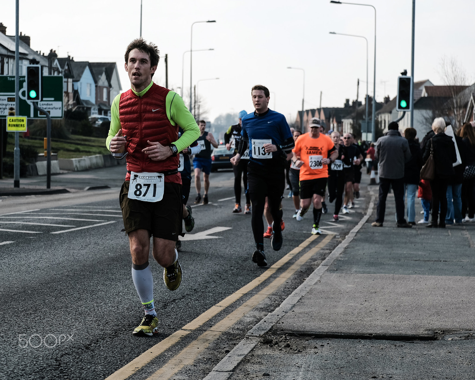 Fujifilm X-Pro2 + Fujifilm XC 50-230mm F4.5-6.7 OIS sample photo. Colchester half marathon photography