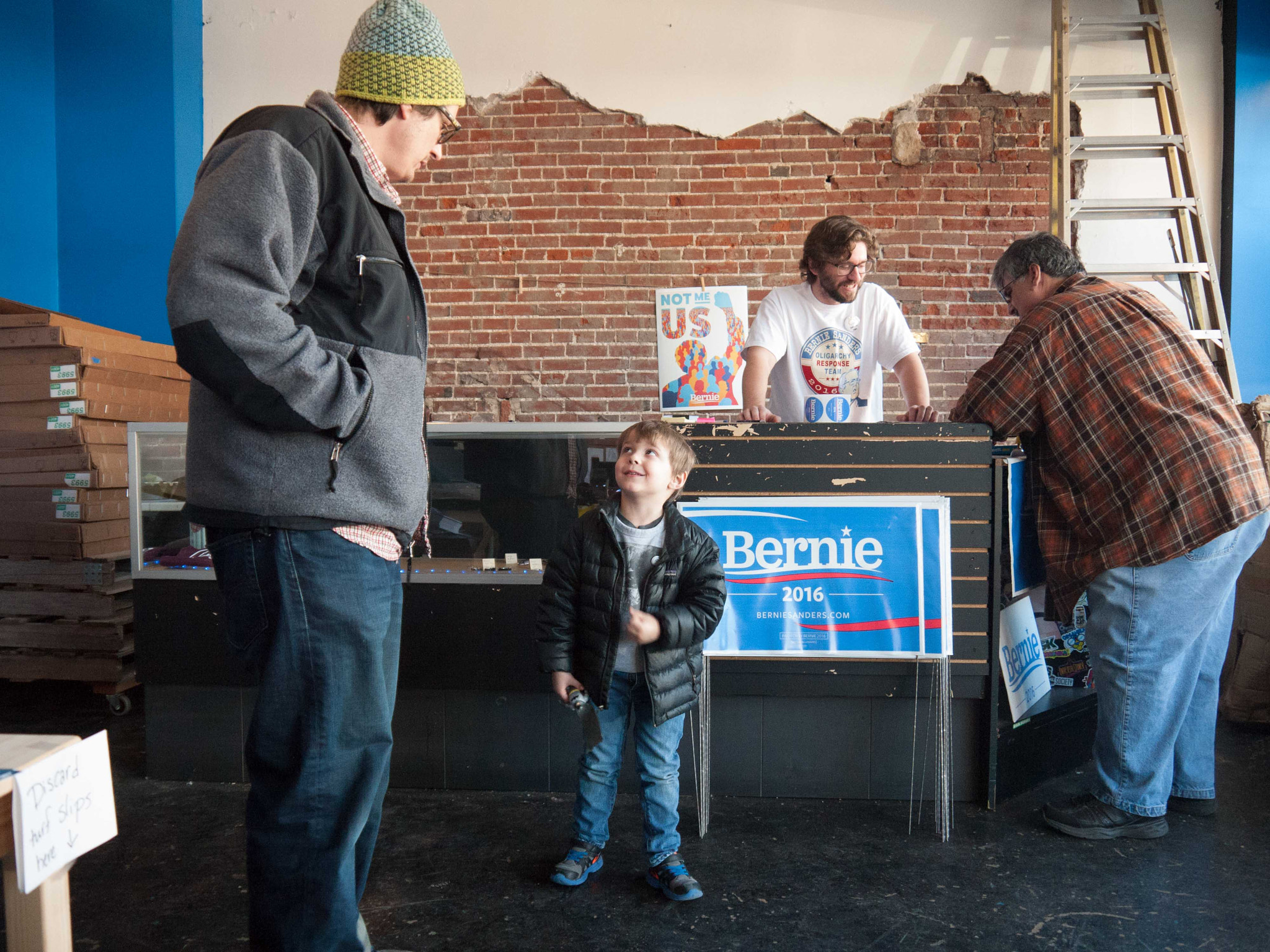 Panasonic Lumix DMC-GF1 sample photo. Youth vote photography