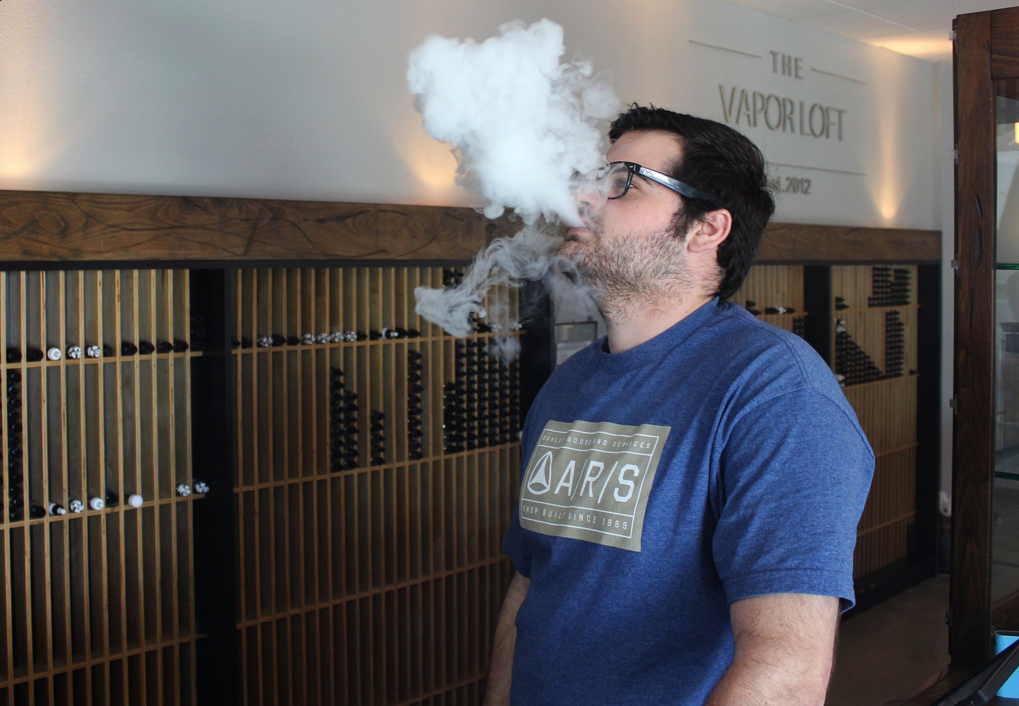 Vape Cloud Chasing at a Local Vape Shop