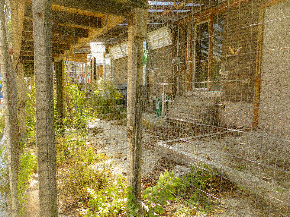 Panasonic DMC-ZS30 sample photo. Abandoned garden centre photography