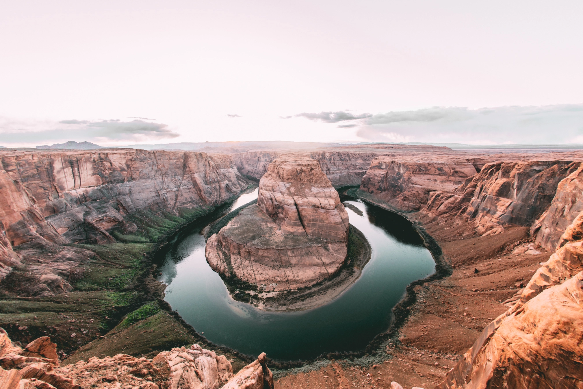 Sony a7R II + Canon EF 15mm F2.8 Fisheye sample photo. Horseshoe bend photography