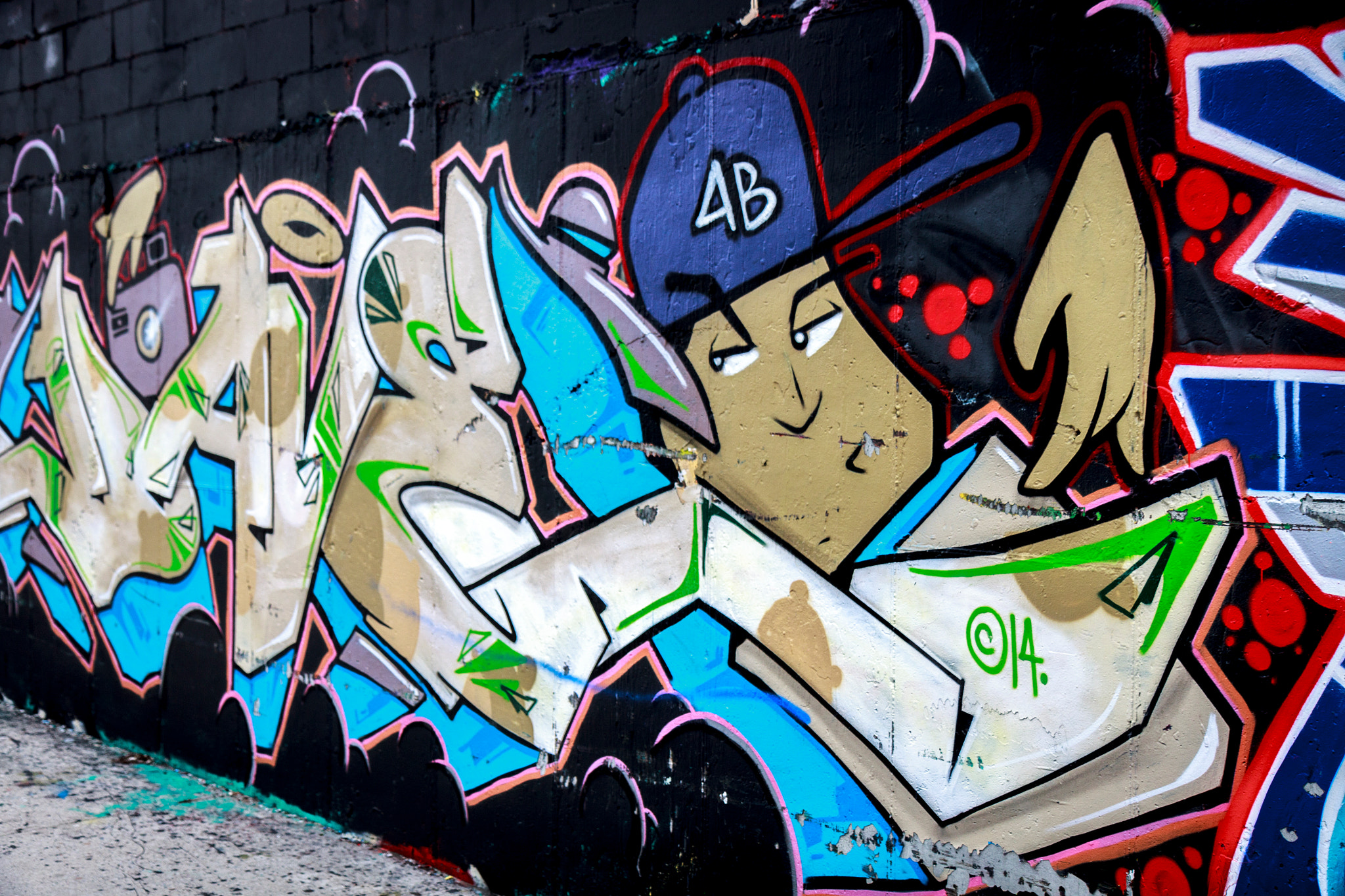 Canon EOS 500D (EOS Rebel T1i / EOS Kiss X3) sample photo. Brooklyn graffiti photography