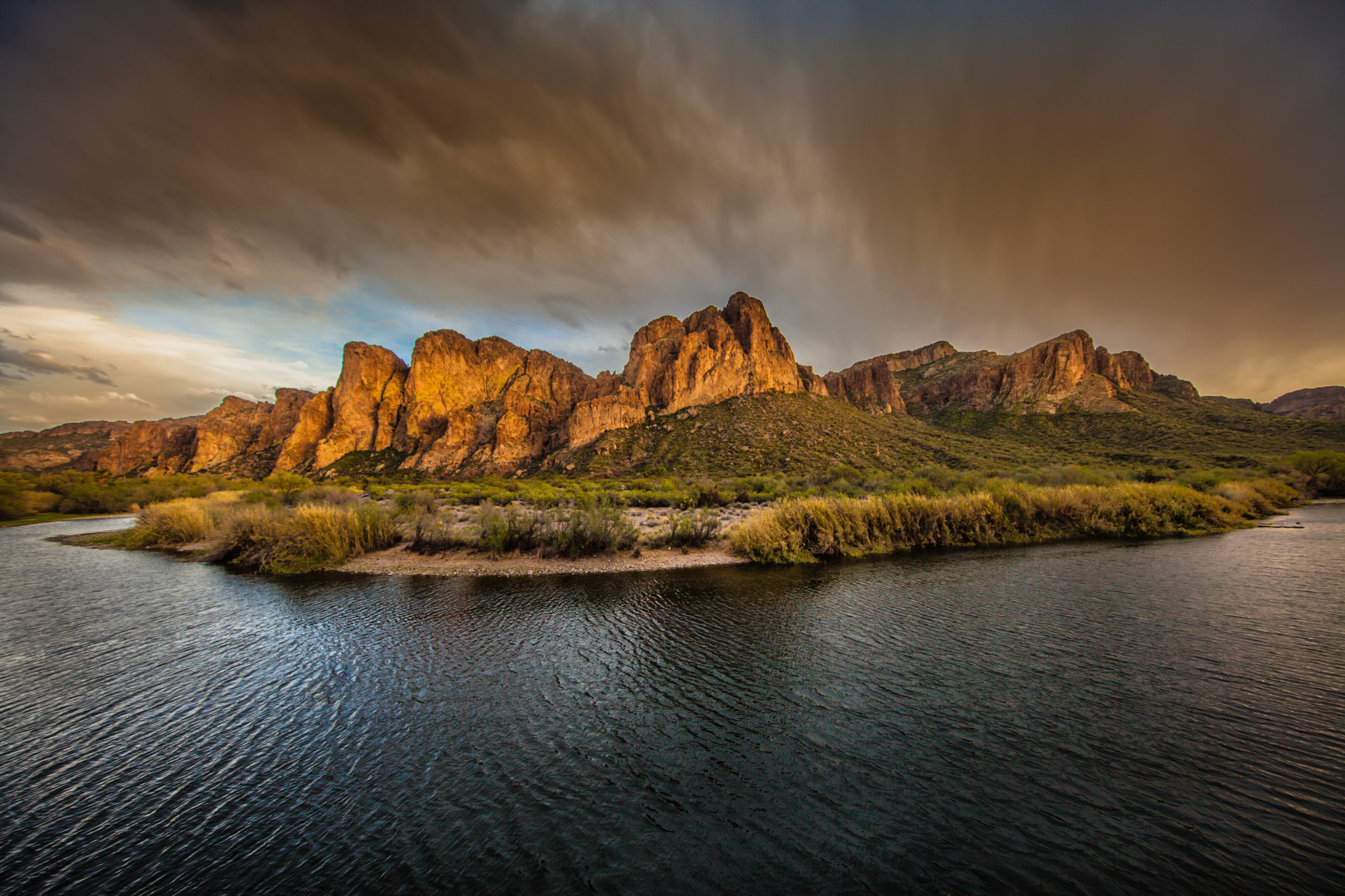 Canon EF 11-24mm F4L USM sample photo. Superstition sunset photography