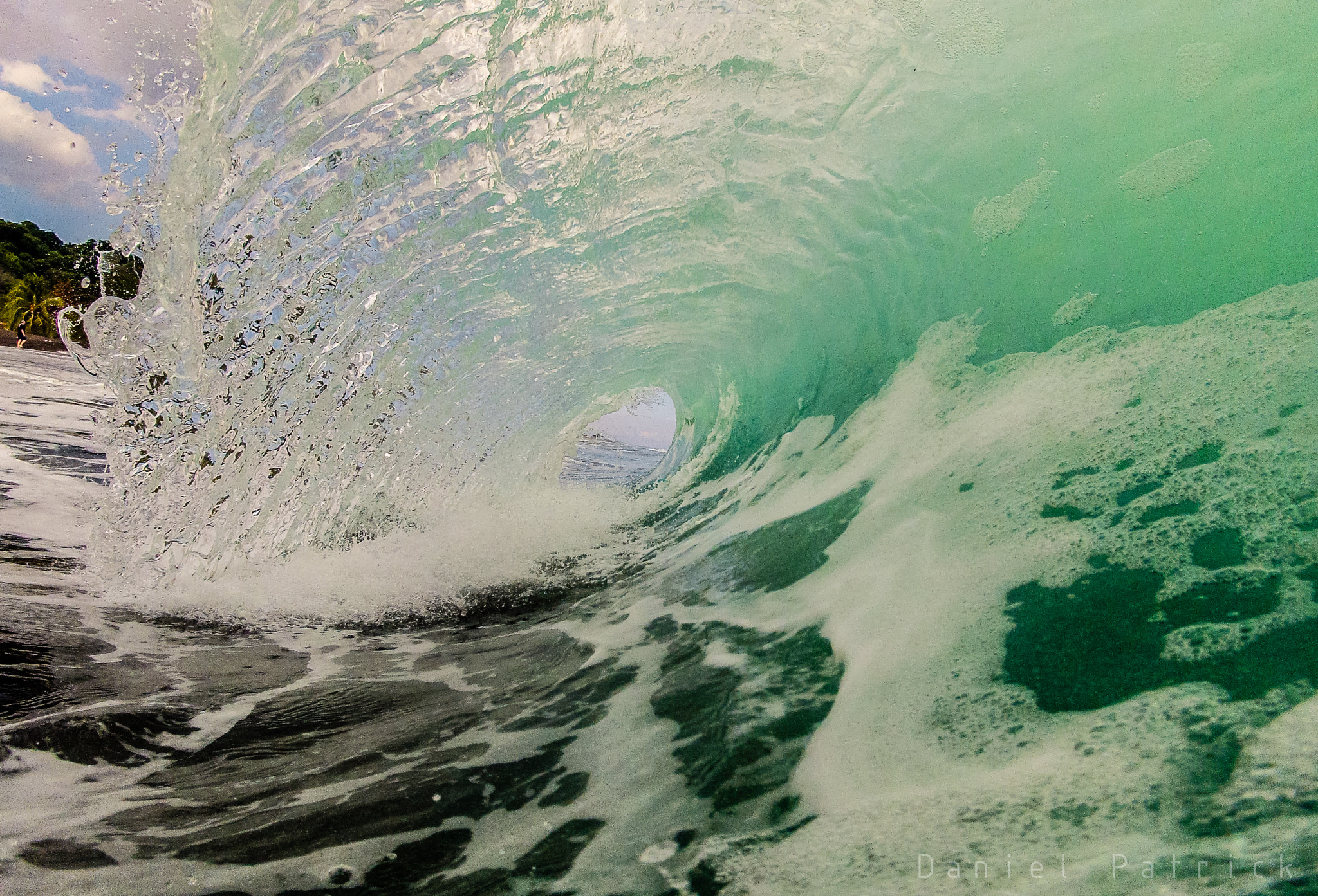 GoPro Hero3-Silver Edition sample photo. Barrel costa rica photography