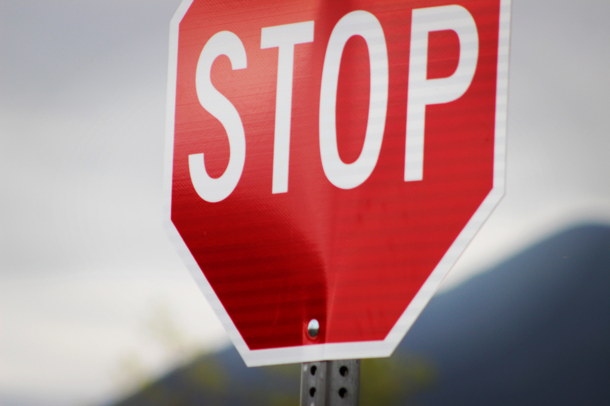 Canon EF75-300mm f/4-5.6 sample photo. Just a typical stop sign photography
