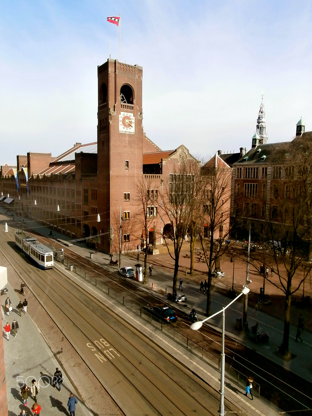 Olympus VR360,D760 sample photo. Amsterdam beurs van berlage photography
