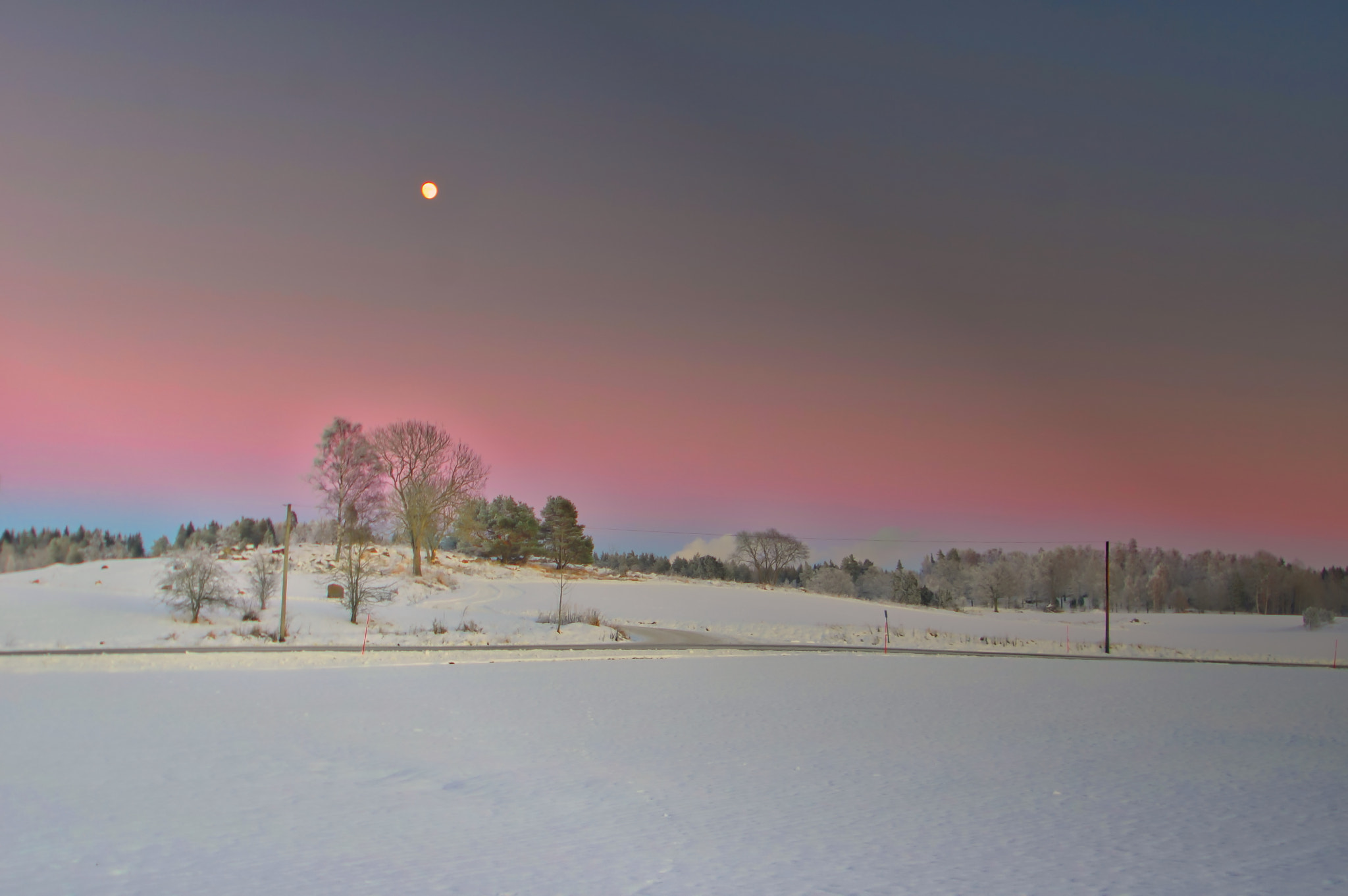 Pentax K-3 sample photo. Winter photography