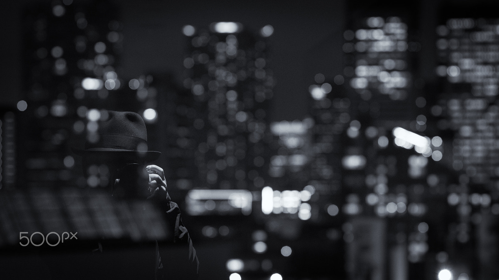 85mm F1.4 sample photo. Translucent self portrait photography