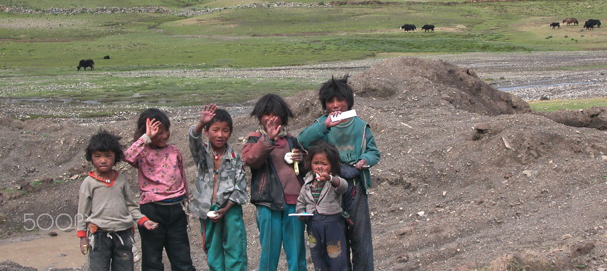 Nikon E5000 sample photo. Tibet pulan county scenery photography