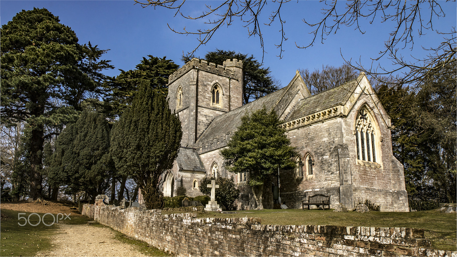 Canon EOS 750D (EOS Rebel T6i / EOS Kiss X8i) + Canon EF-S 10-18mm F4.5–5.6 IS STM sample photo. St marys church brownsea island photography