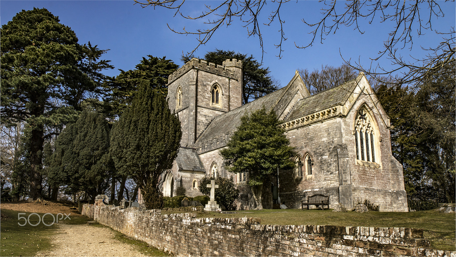 Canon EF-S 10-18mm F4.5–5.6 IS STM sample photo. St marys church brownsea island photography