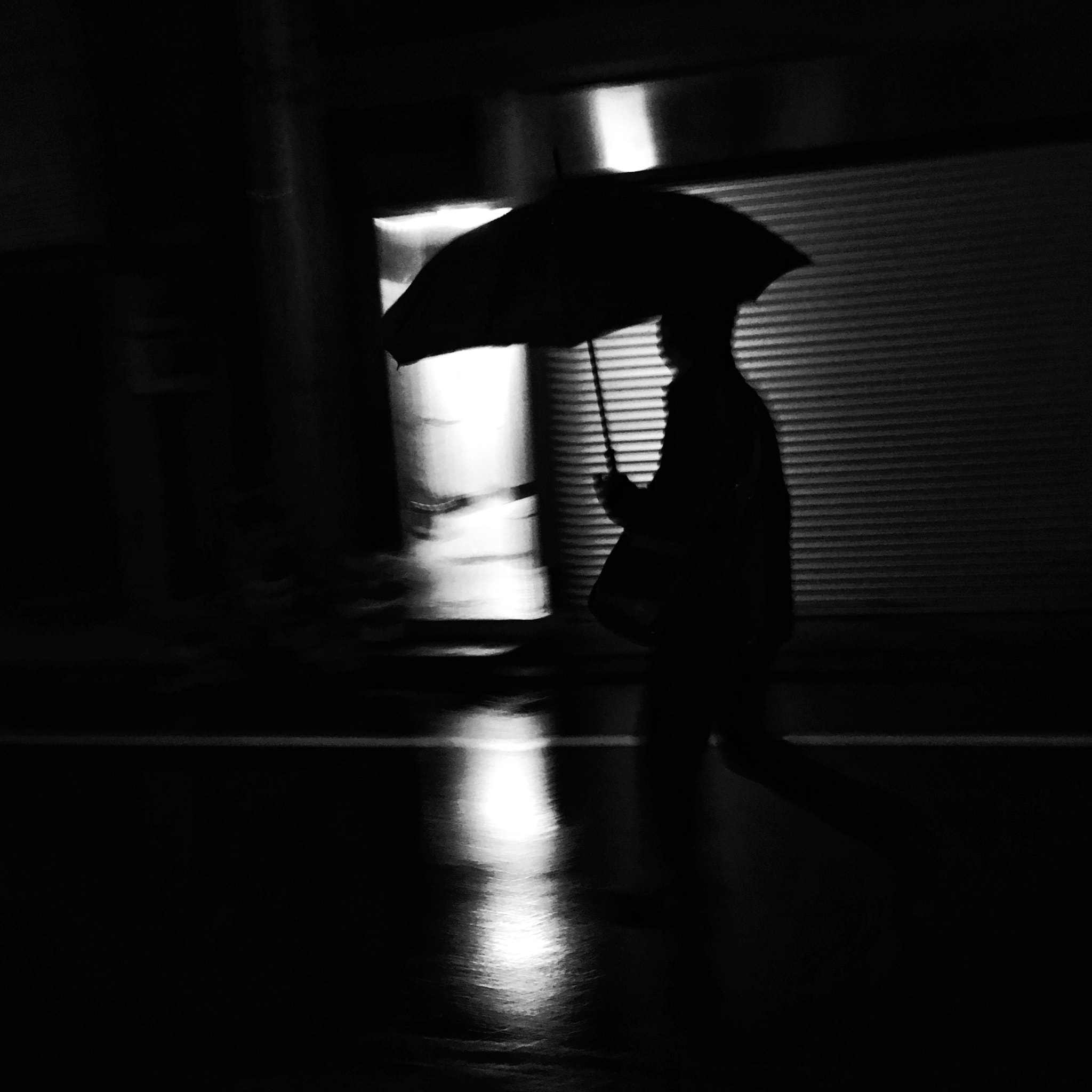 Hipstamatic 311 sample photo. The streets were dark... photography