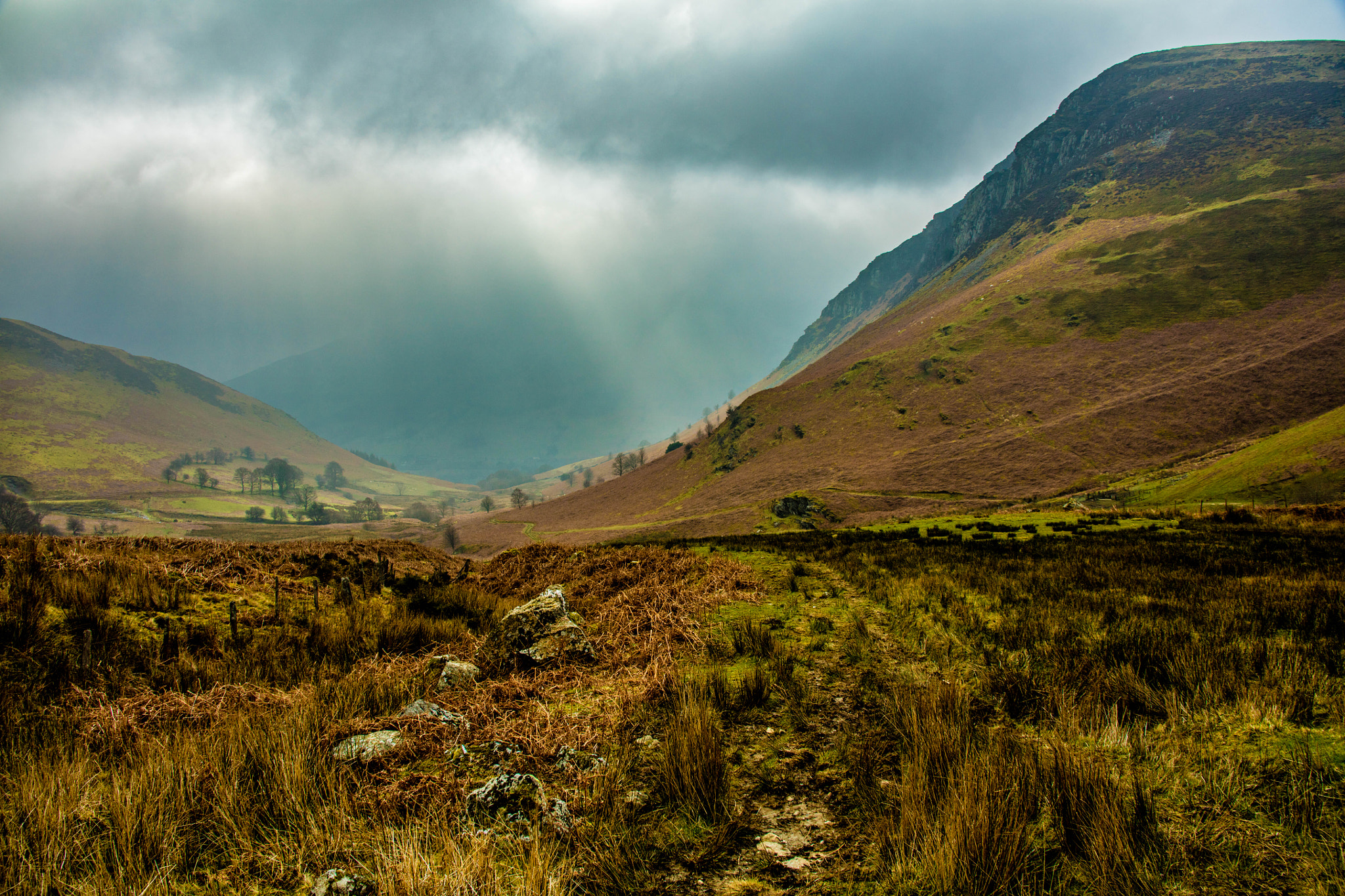 Canon EF 28-300mm F3.5-5.6L IS USM sample photo. Mountain view, welsh mountain walks photography