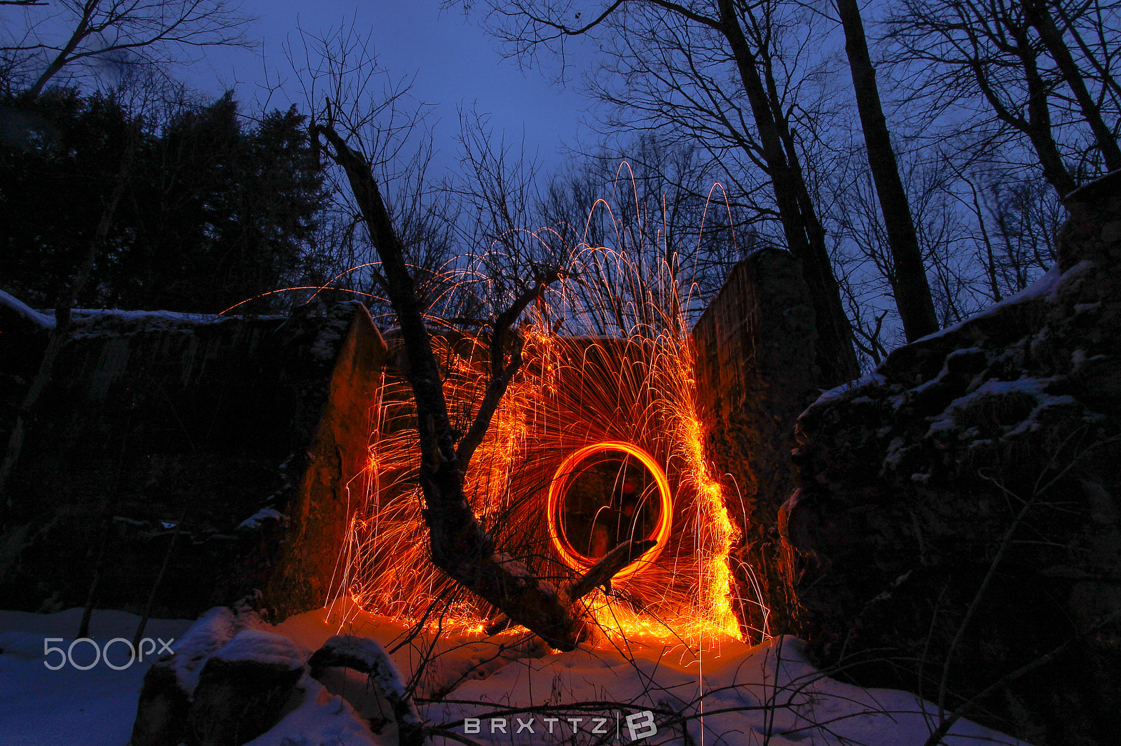 Canon EF-S 10-22mm F3.5-4.5 USM sample photo. Sparks in the forest photography