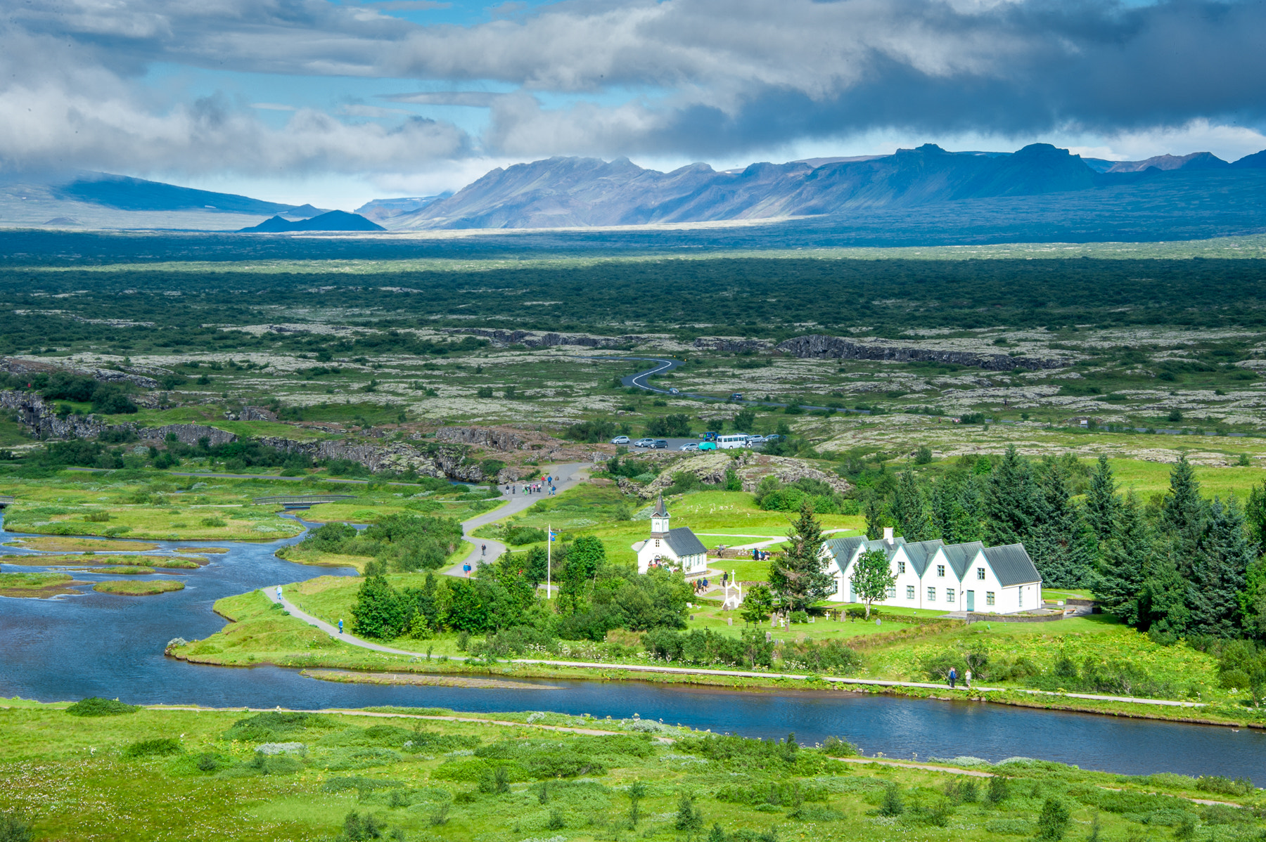 Nikon D3 sample photo. Þingvellir photography