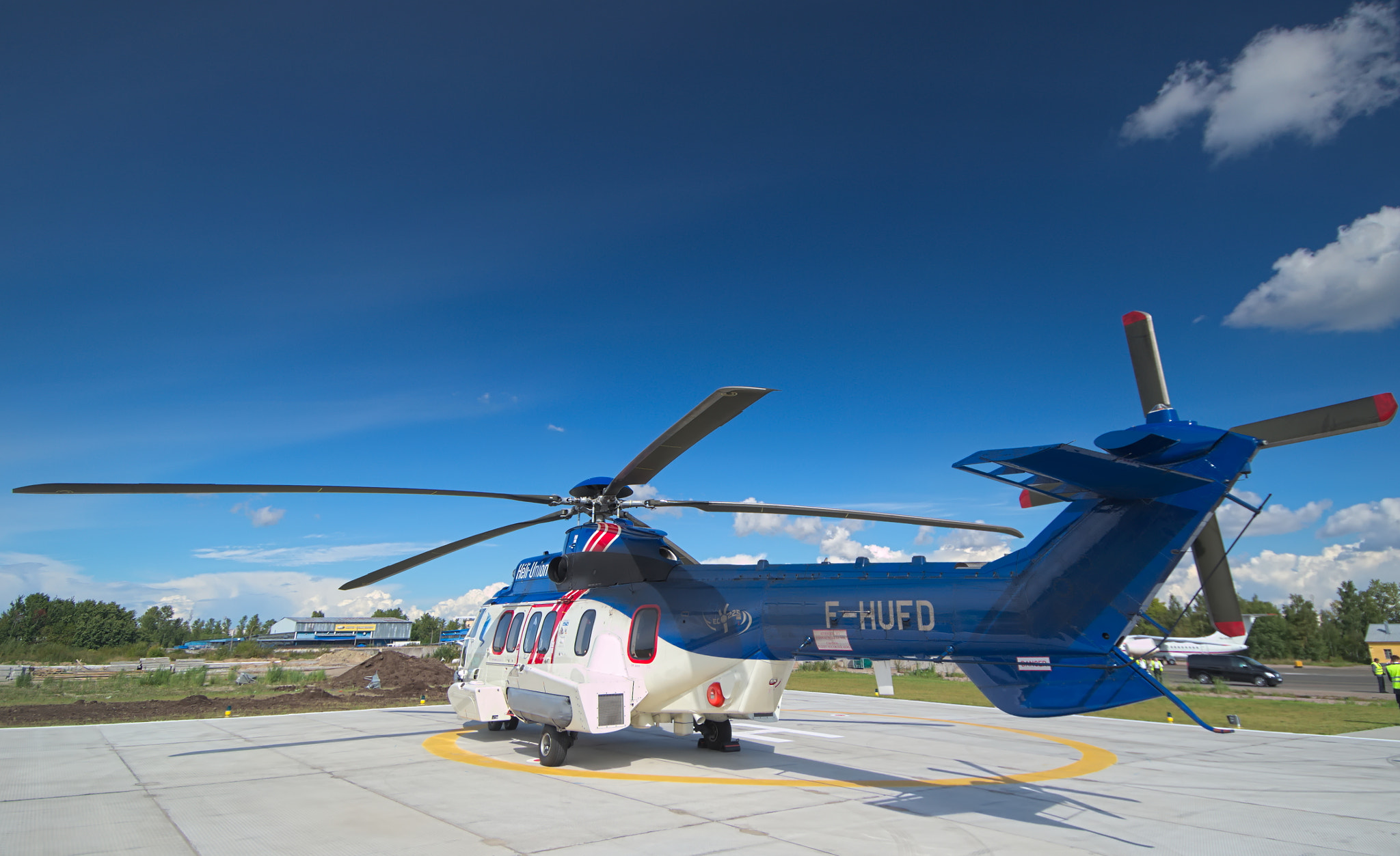 Nikon D3100 + Tokina AT-X Pro 12-24mm F4 (IF) DX sample photo. Airbus helicopters hsuper puma photography