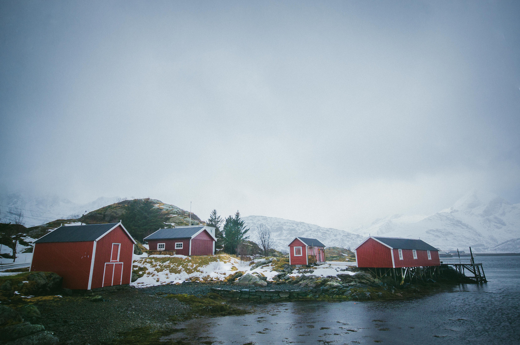 Minolta AF 28-80mm F3.5-5.6 II sample photo. Fishing village photography