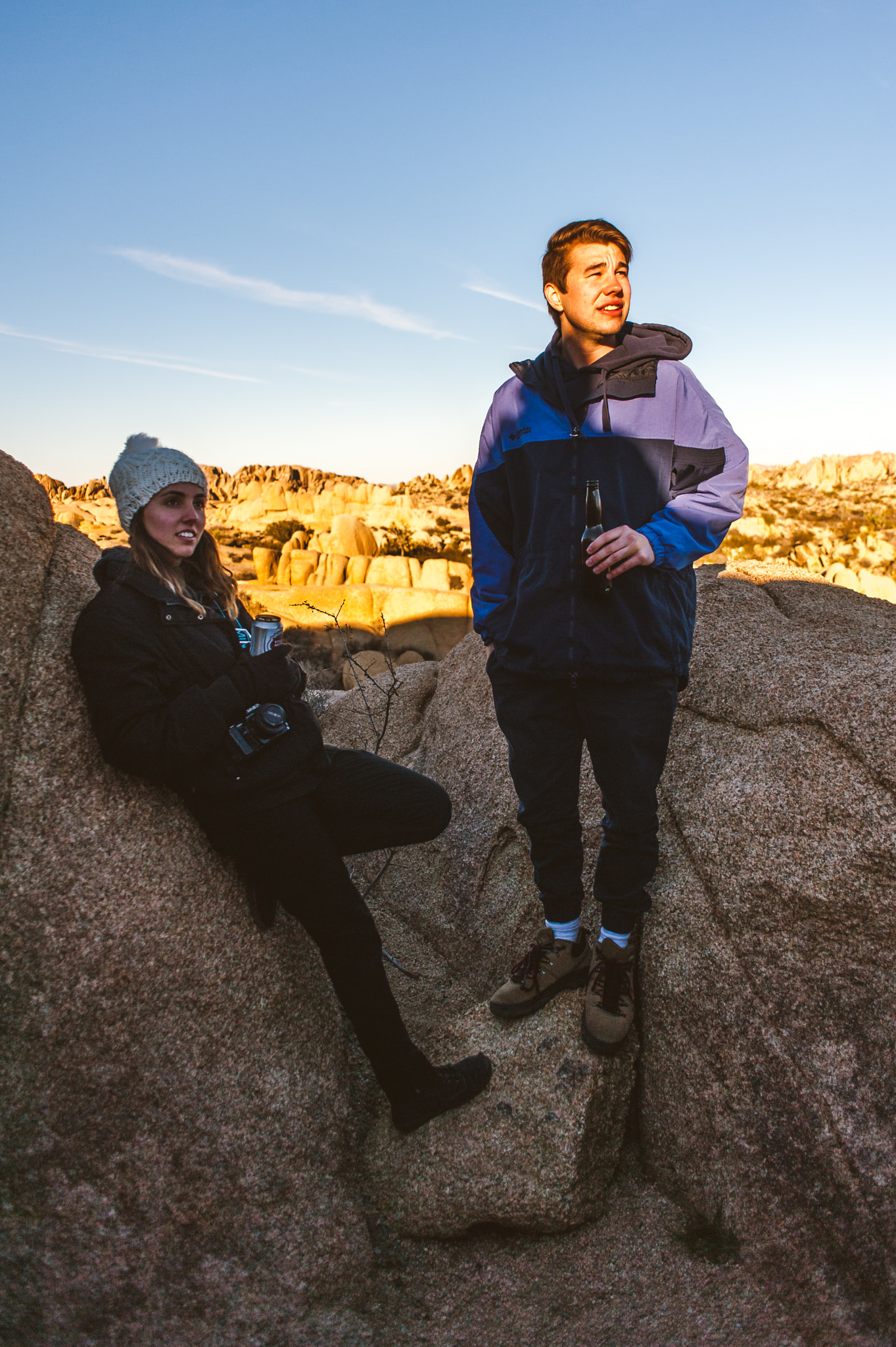 Nikon D700 + AF Nikkor 24mm f/2.8 sample photo. Joshua tree x happy campers photography