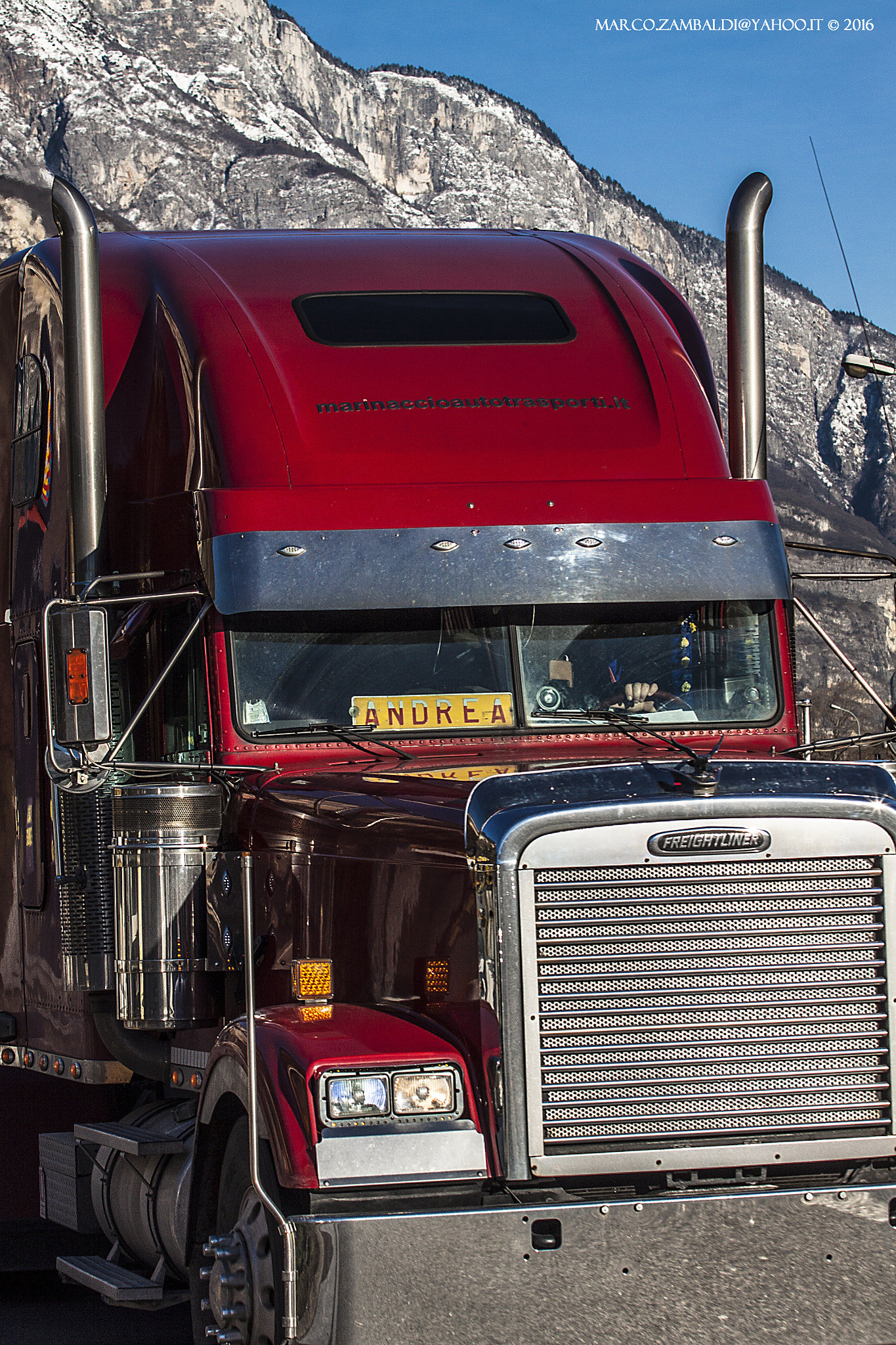 Canon EOS 50D + Canon EF 80-200mm f/2.8L sample photo. Freightliner by marinaccio photography